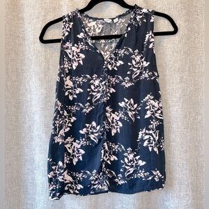 *WOMEN'S Gap floral tank Small